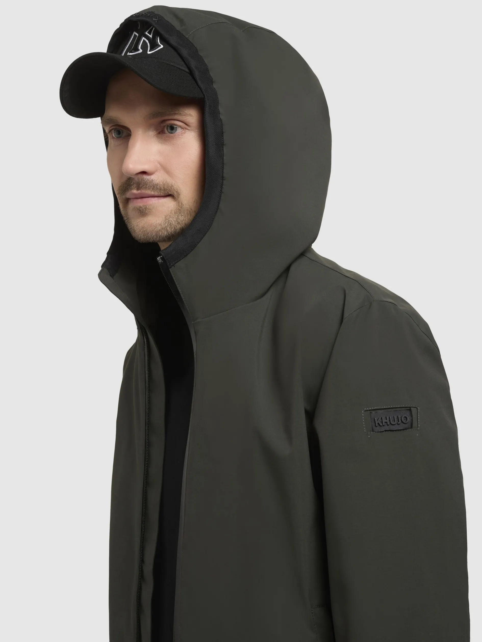 Jacke LARM Dunkelgrün
