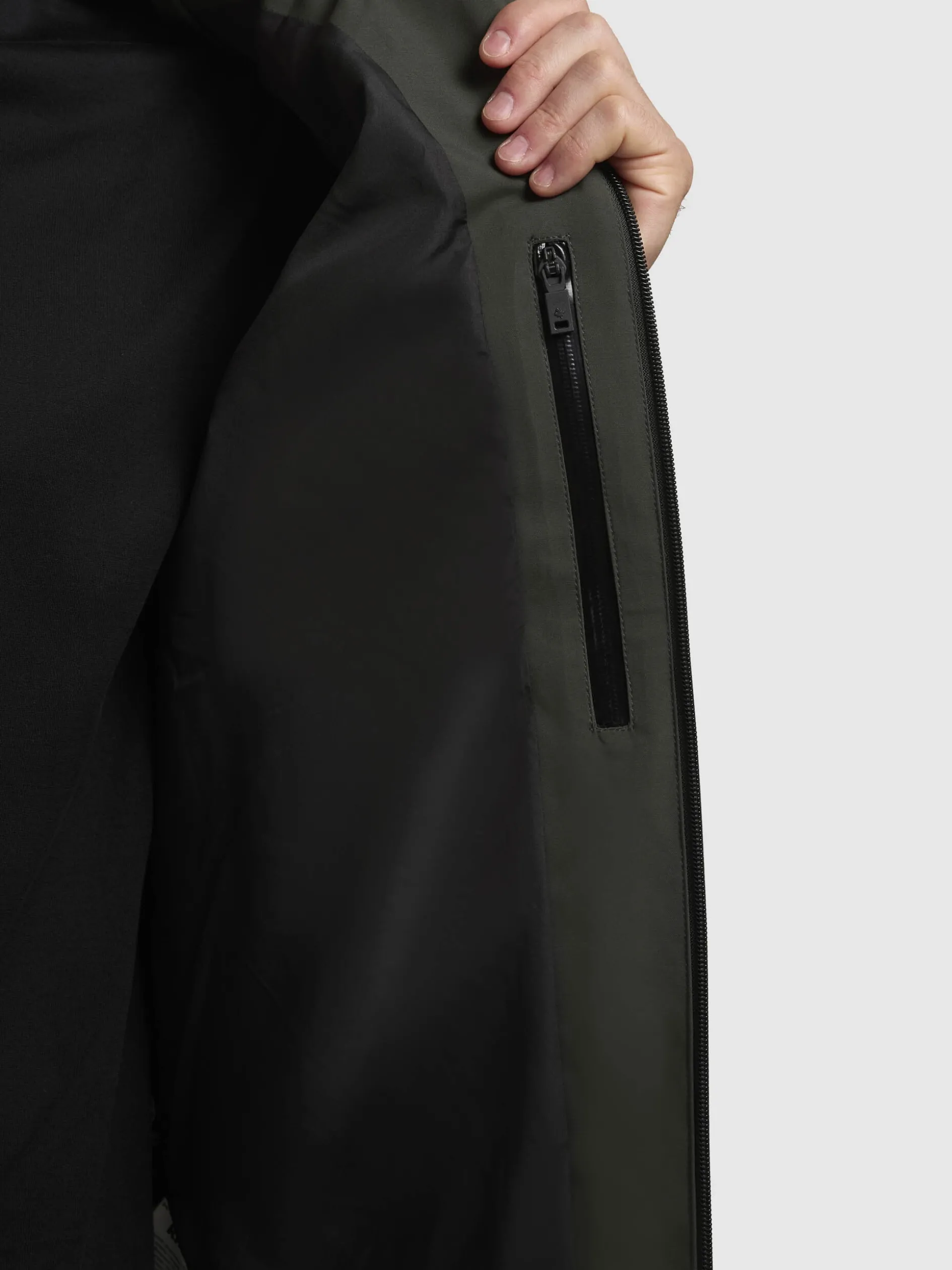 Jacke LARM Dunkelgrün