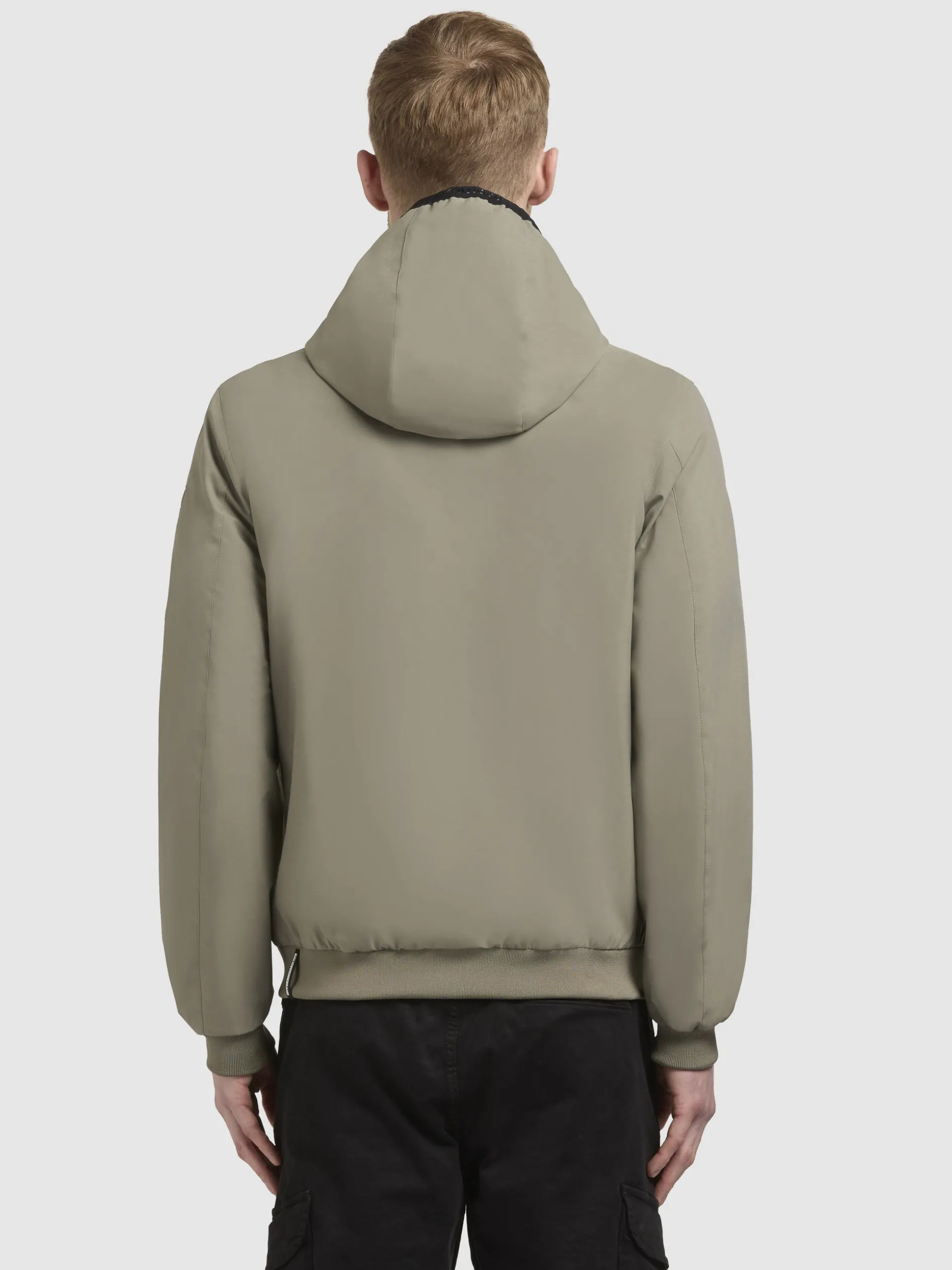 Jacke LARM Graugrün