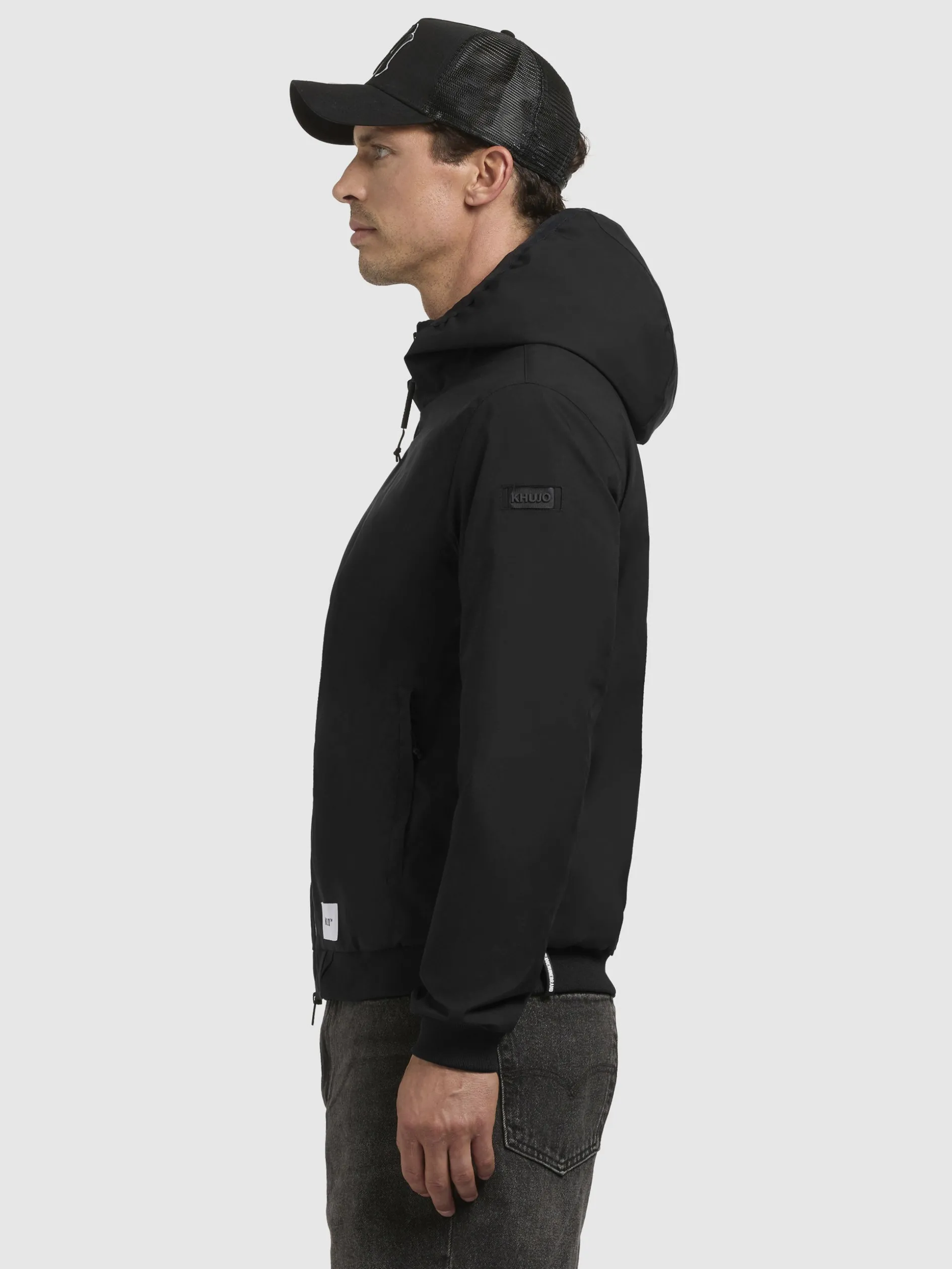 Jacke LARM Schwarz