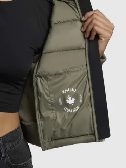 Jacke LIVAL Graugrün