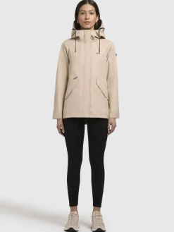 Jacke LOGISA Hellbeige