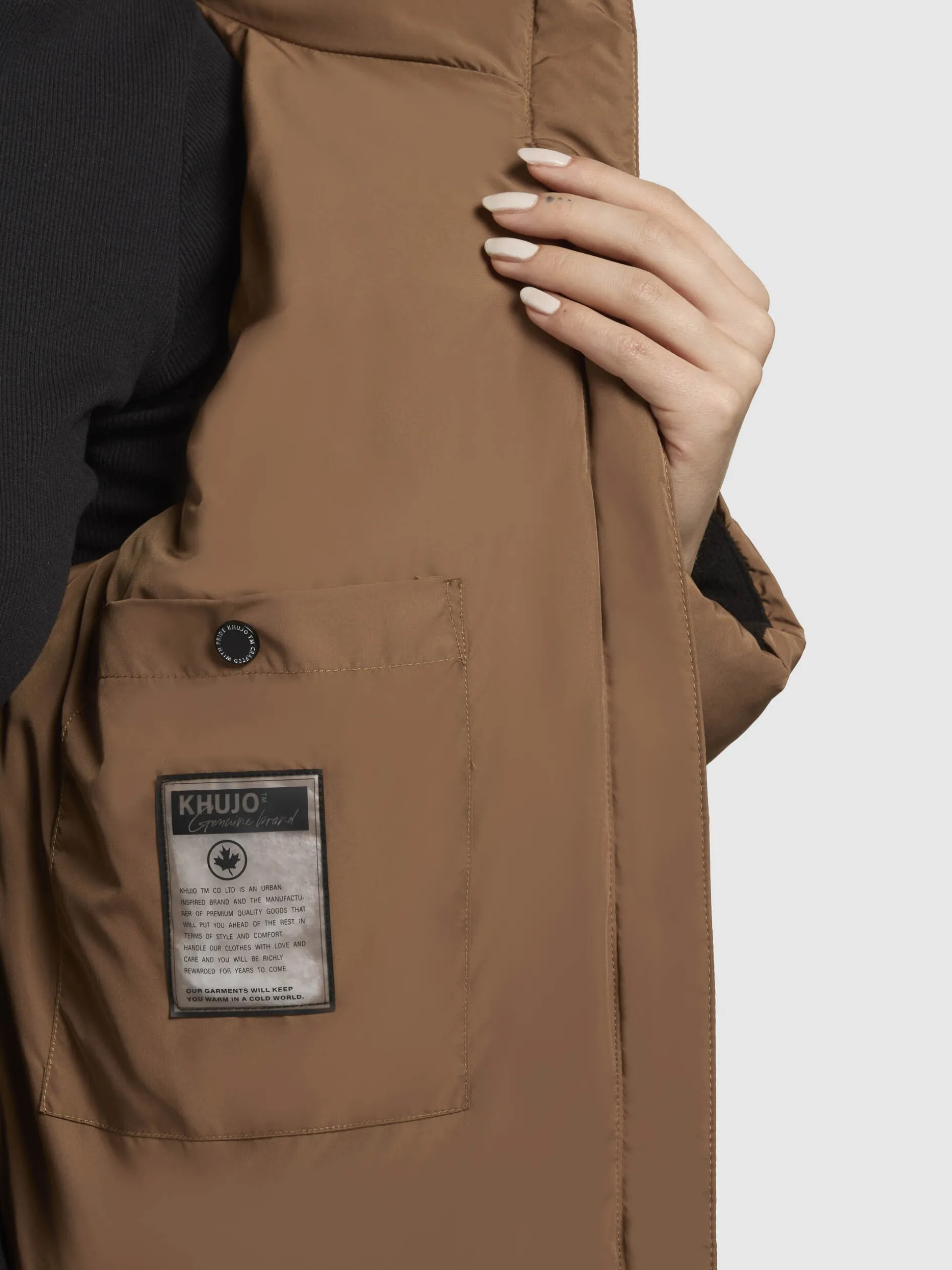 Jacke LUXA Hellbraun
