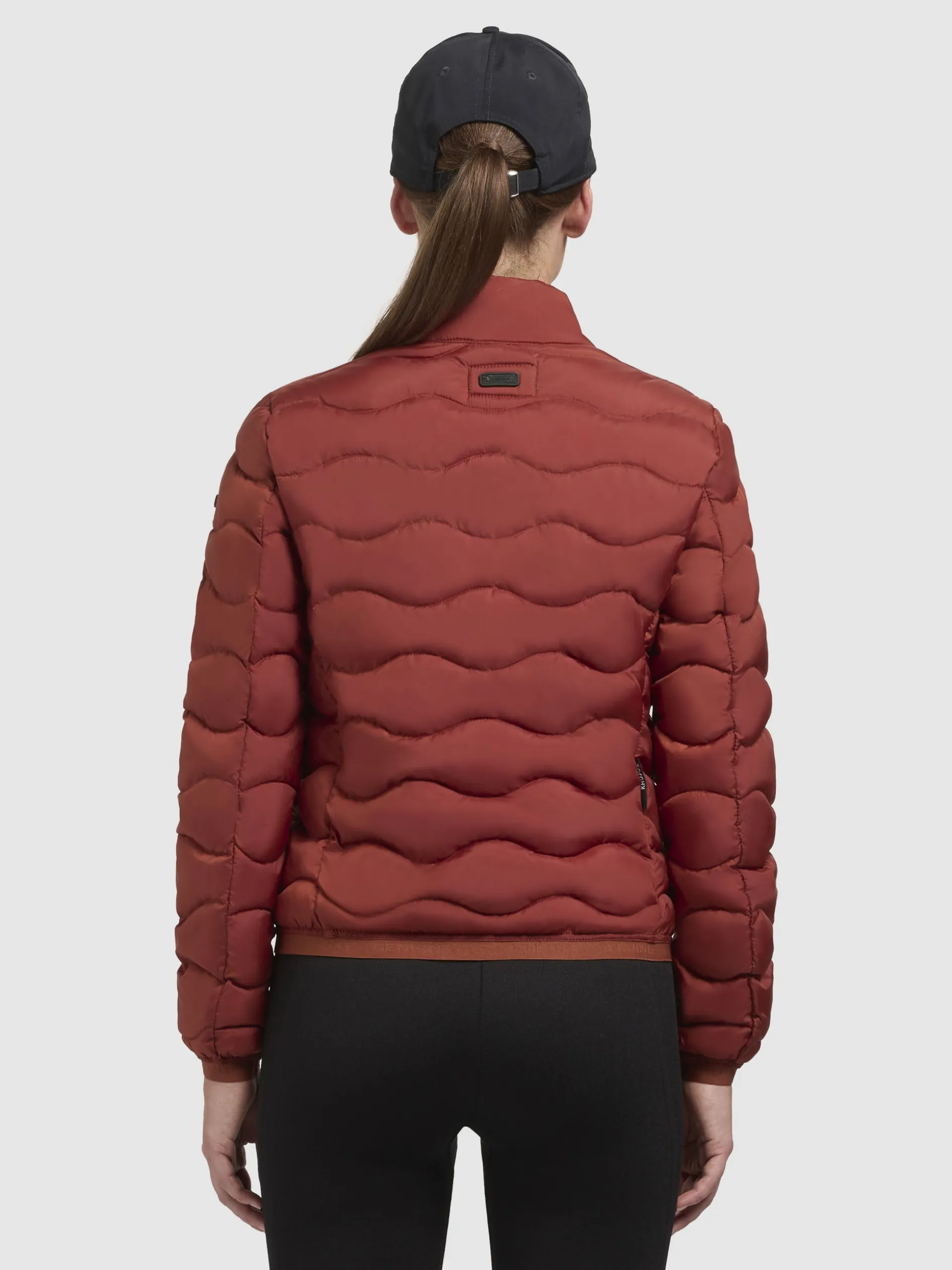 Jacke MERL Rotbraun
