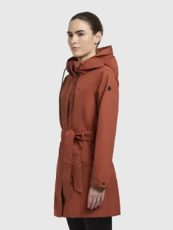 Jacke MOSTI Rotbraun