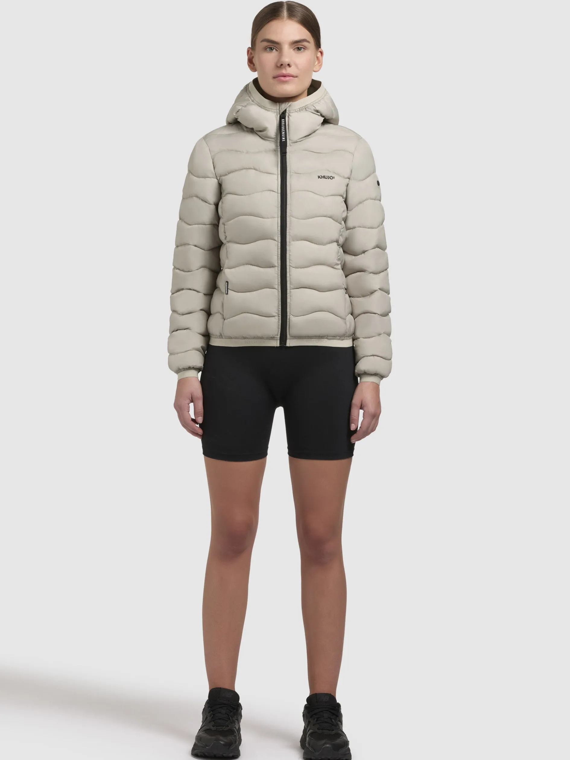 Jacke NARGO Beige Hellgrün