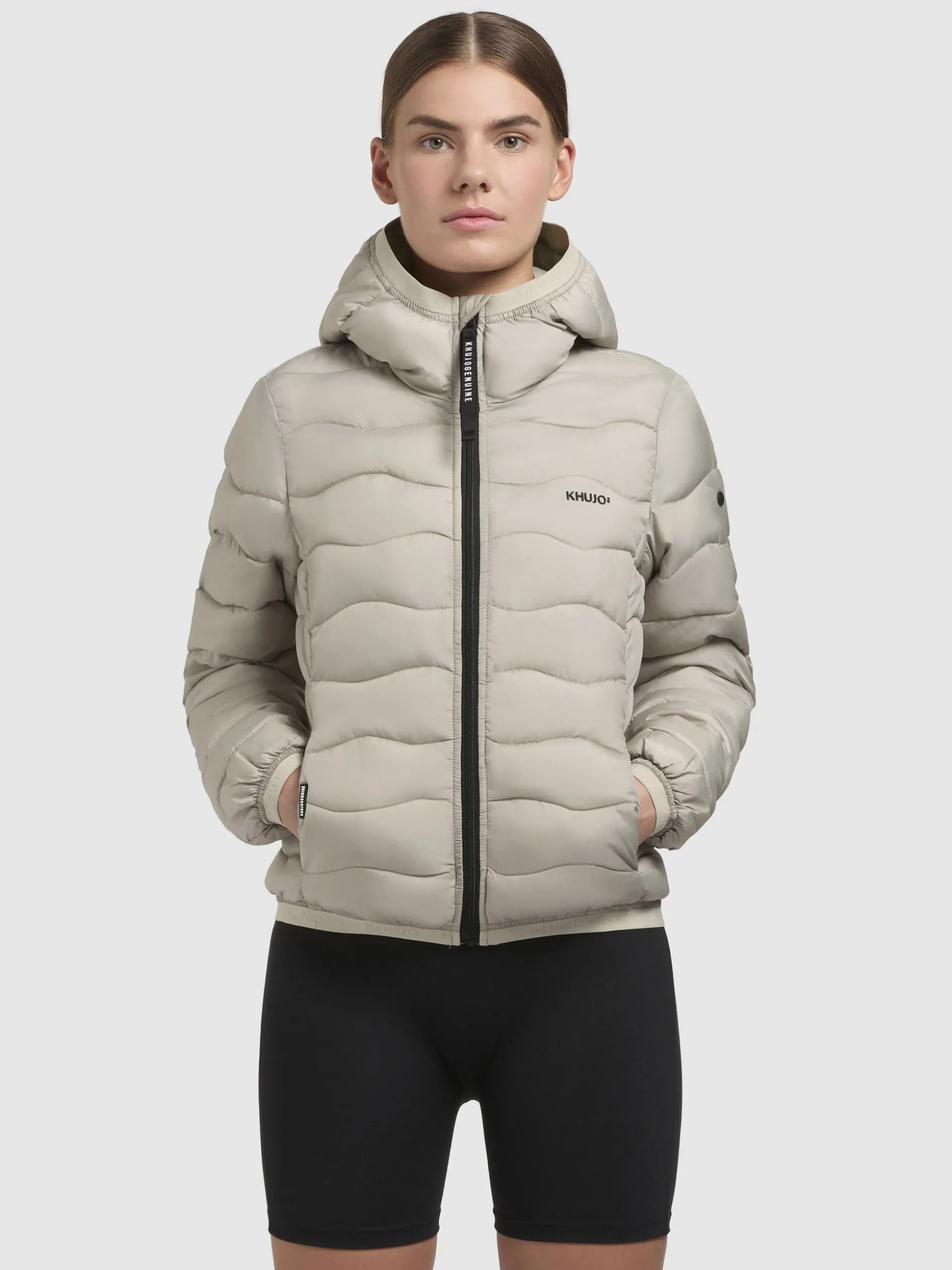 Jacke NARGO Beige Hellgrün