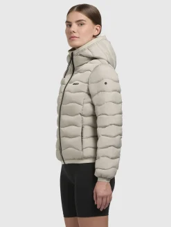Jacke NARGO Beige Hellgrün