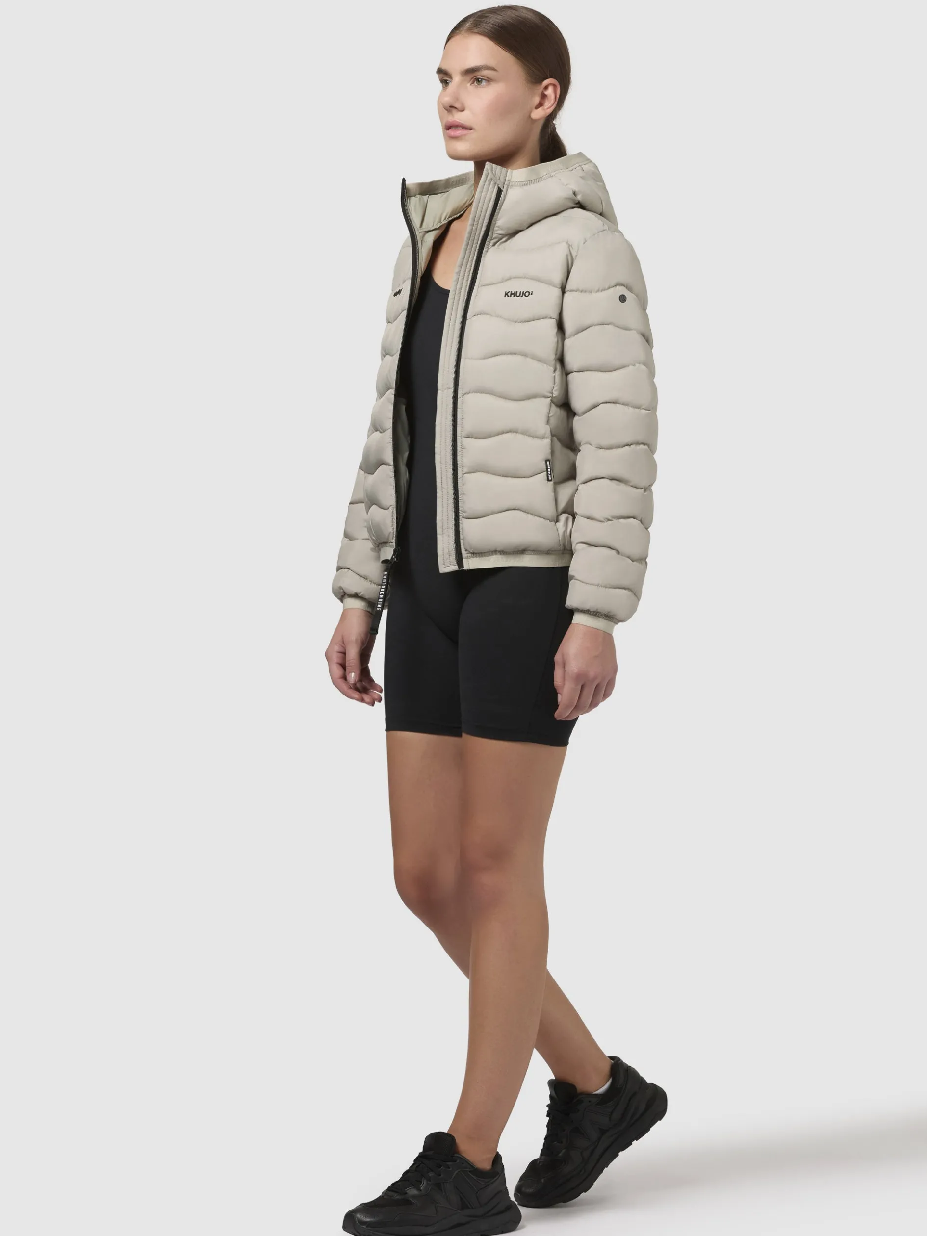 Jacke NARGO Beige Hellgrün