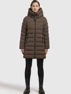 Jacke NEKAR Taupe dunkel