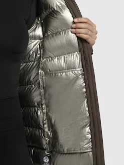 Jacke NEKAR Taupe dunkel