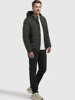 Jacke OMER Dunkelgrün