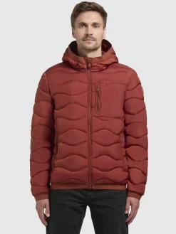 Jacke OMER Rotbraun