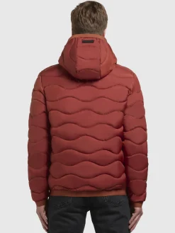 Jacke OMER Rotbraun