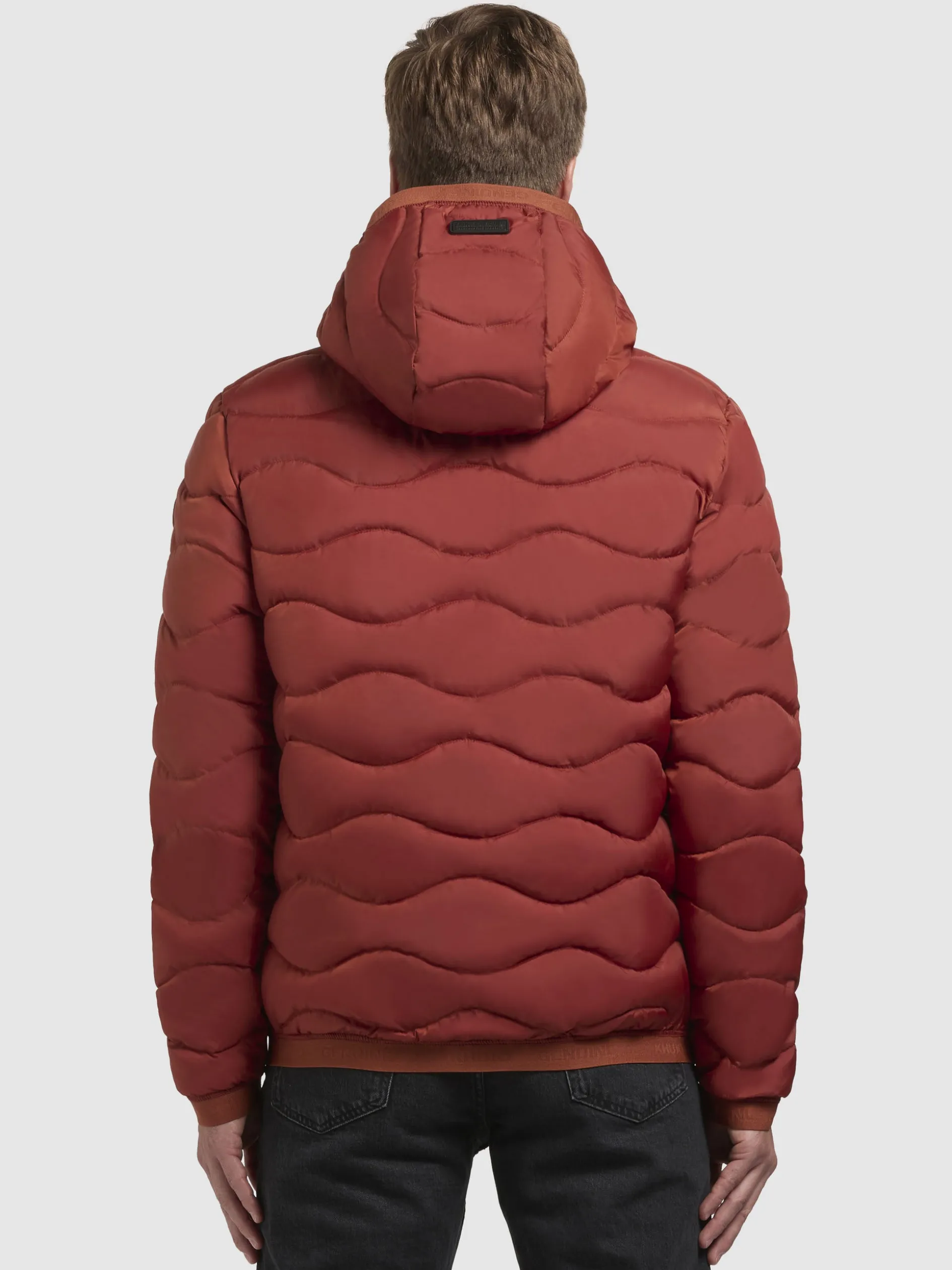 Jacke OMER Rotbraun