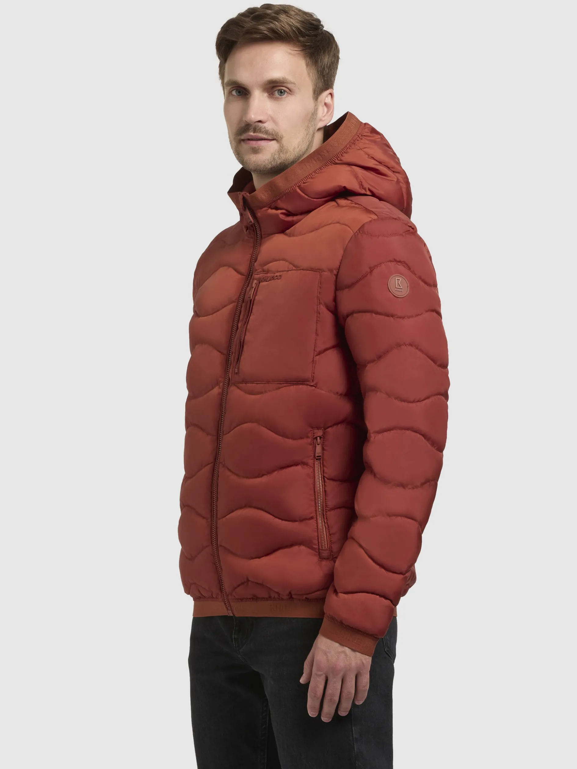 Jacke OMER Rotbraun