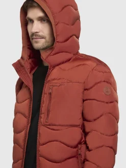 Jacke OMER Rotbraun
