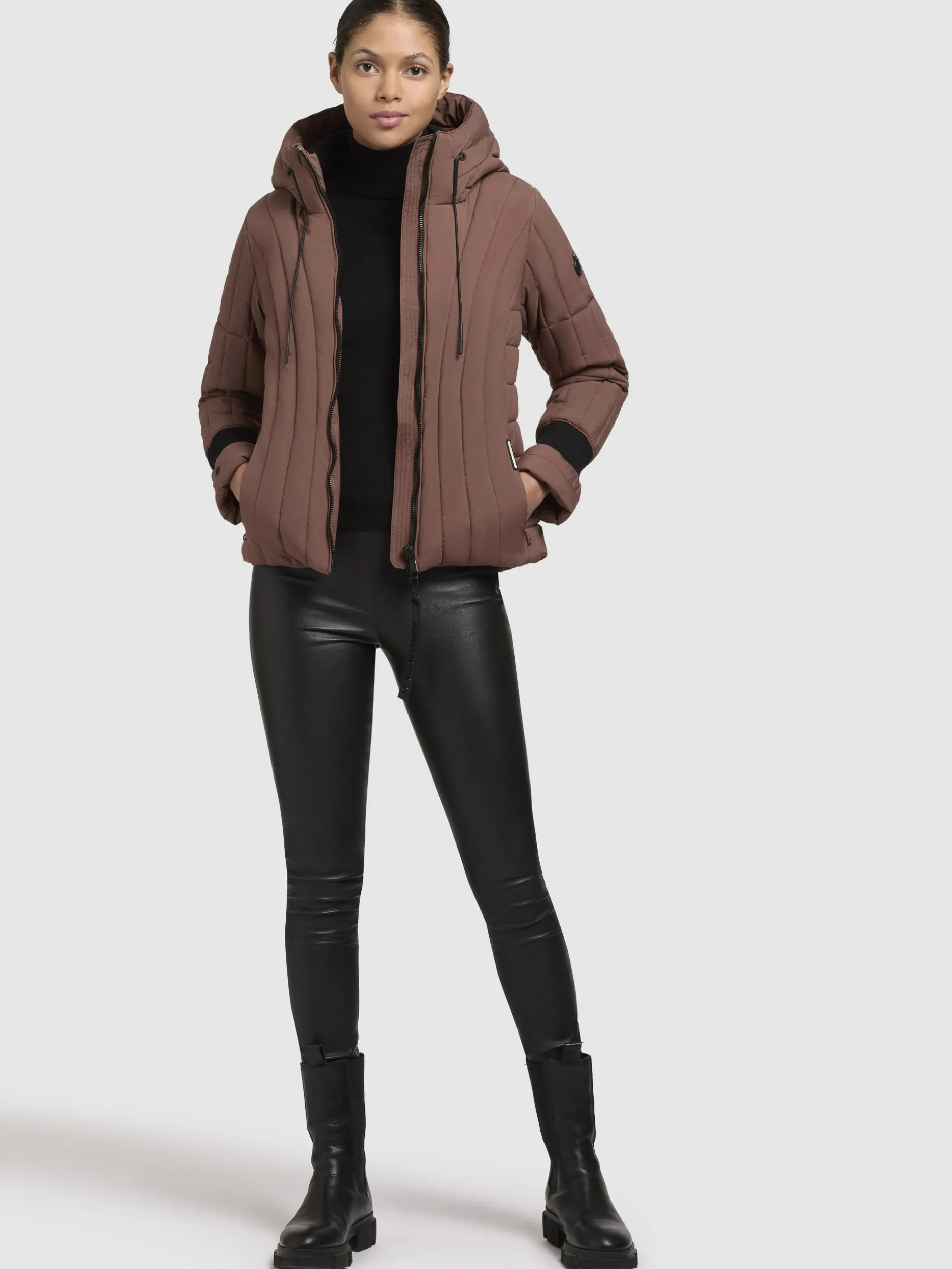 Jacke OMNI Rotbraun