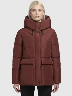 Jacke ORA Dunkelrot