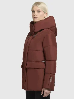 Jacke ORA Dunkelrot