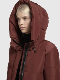 Jacke ORA Dunkelrot