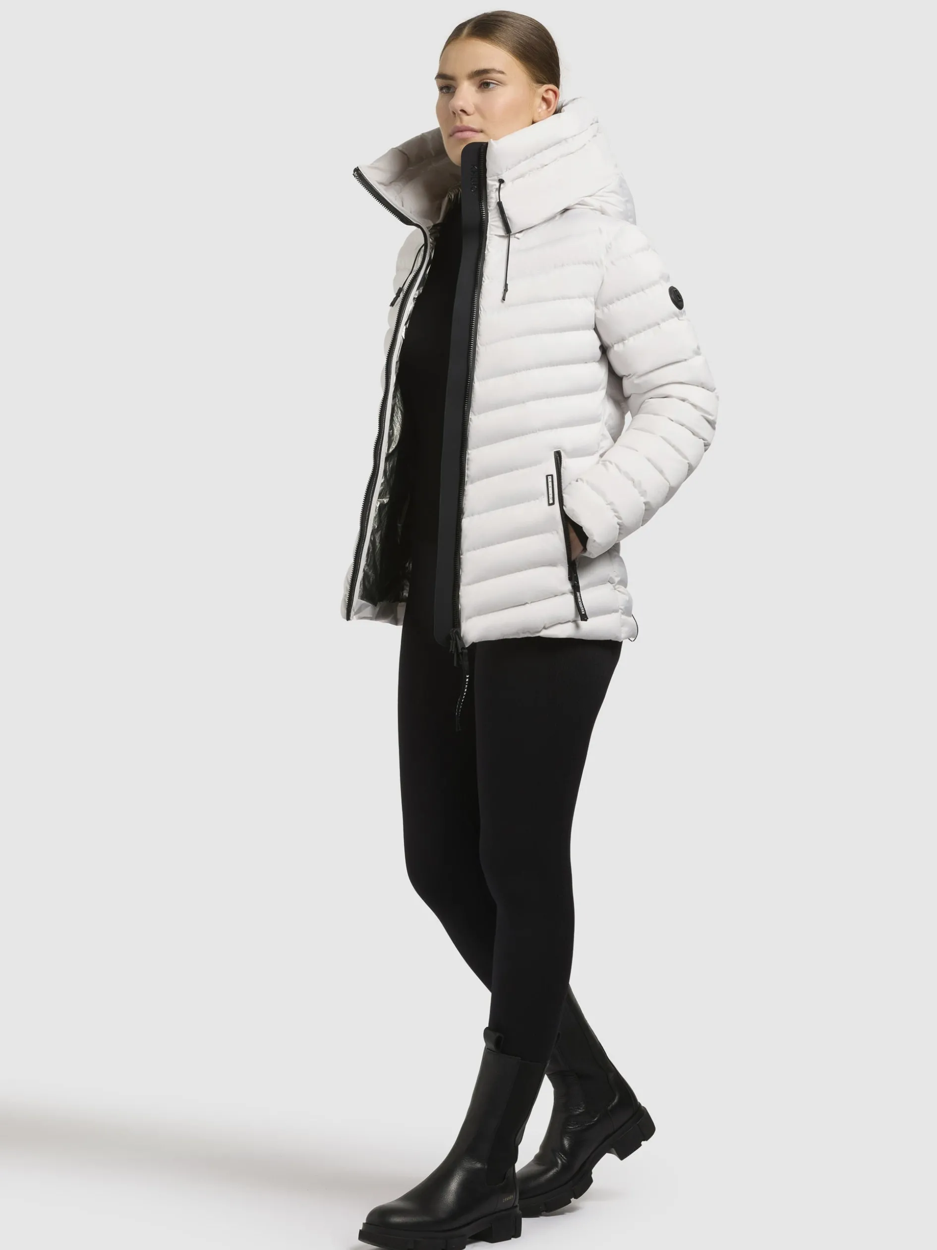 Jacke PACE Naturweiß