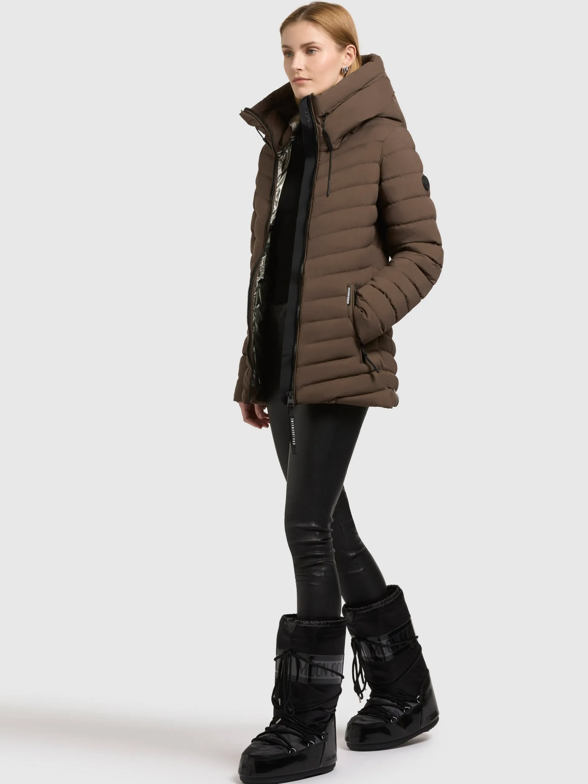 Jacke PACE Taupe dunkel