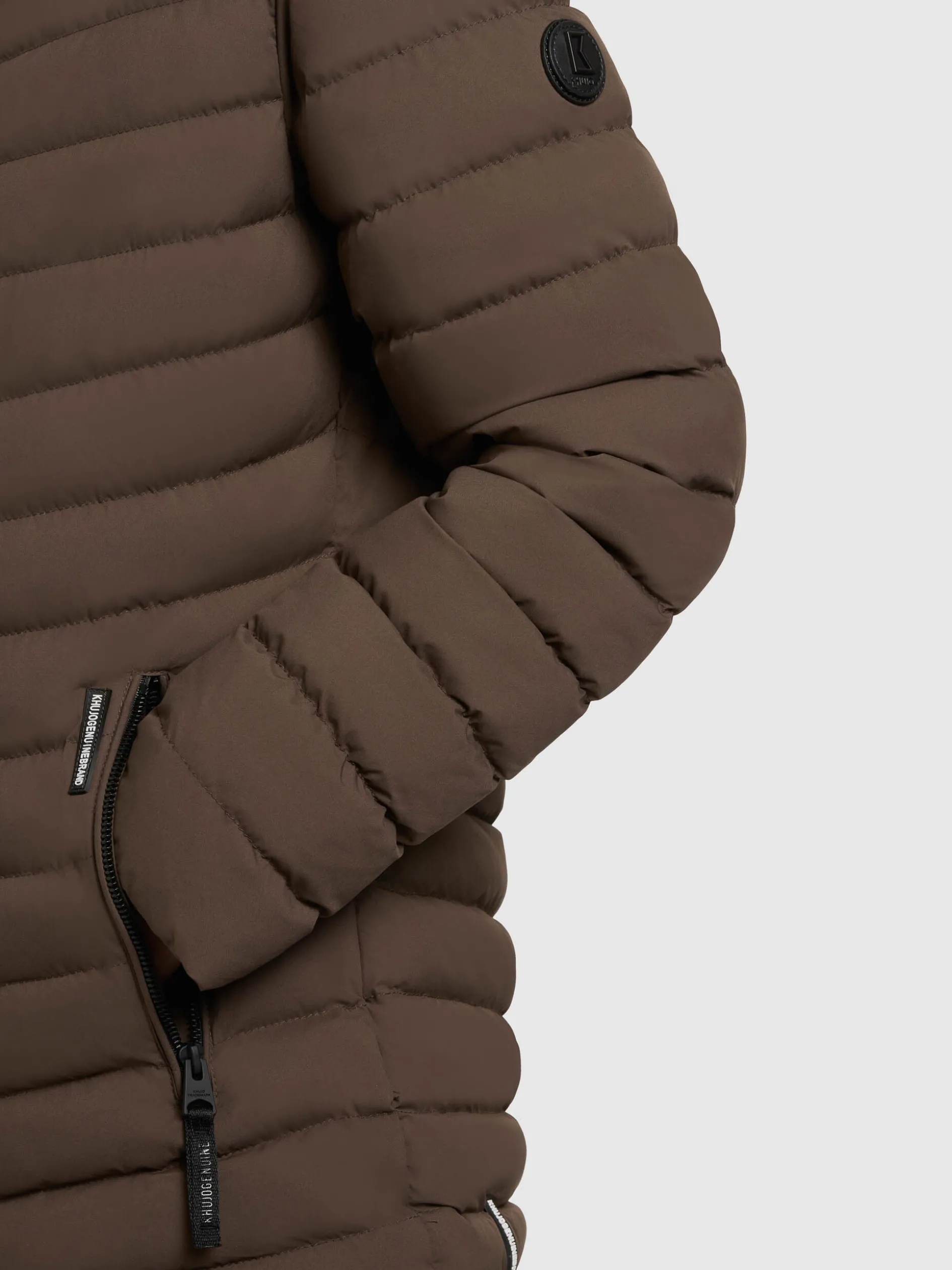 Jacke PACE Taupe dunkel