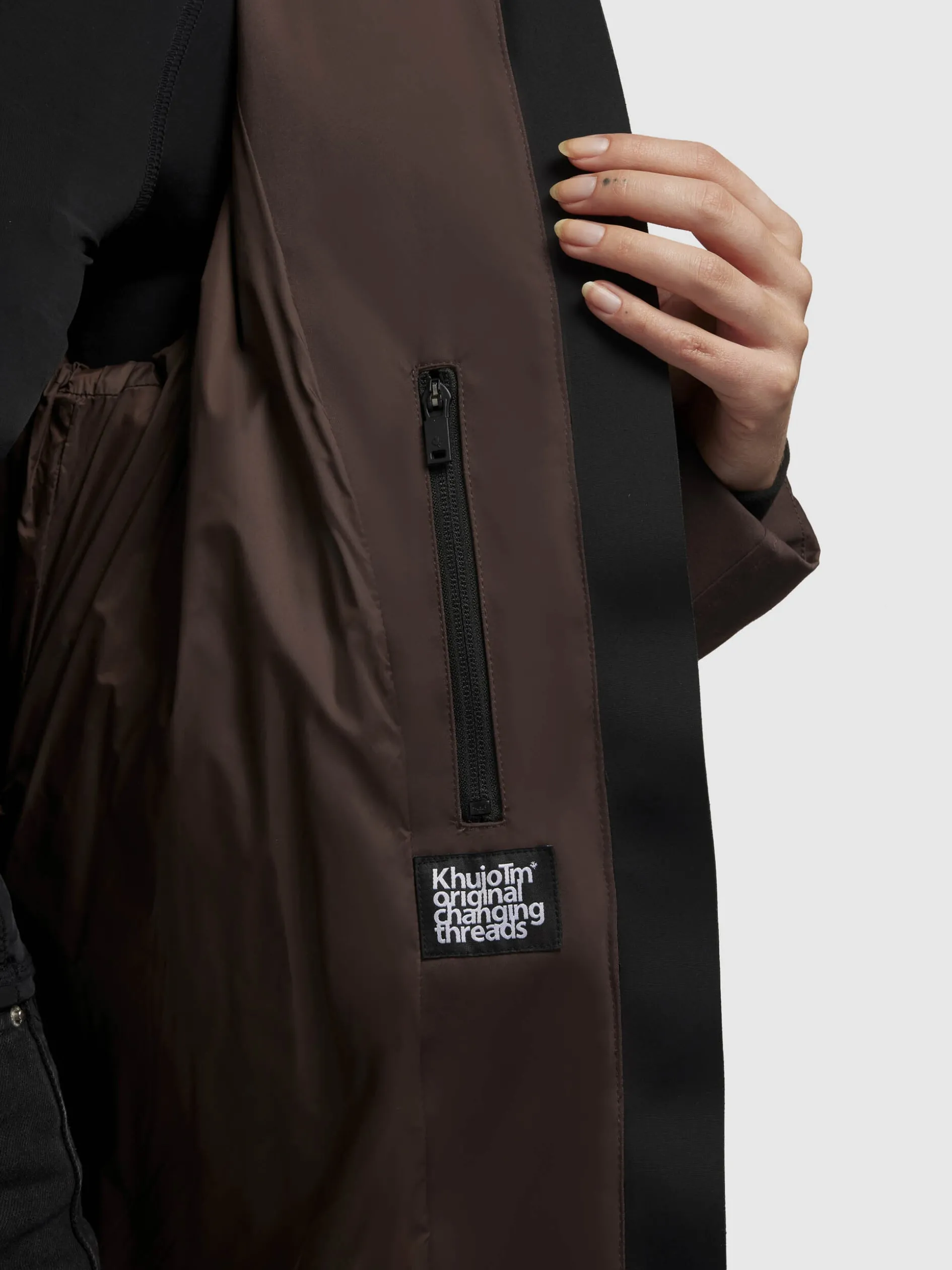 Jacke PALLA Dunkelbraun