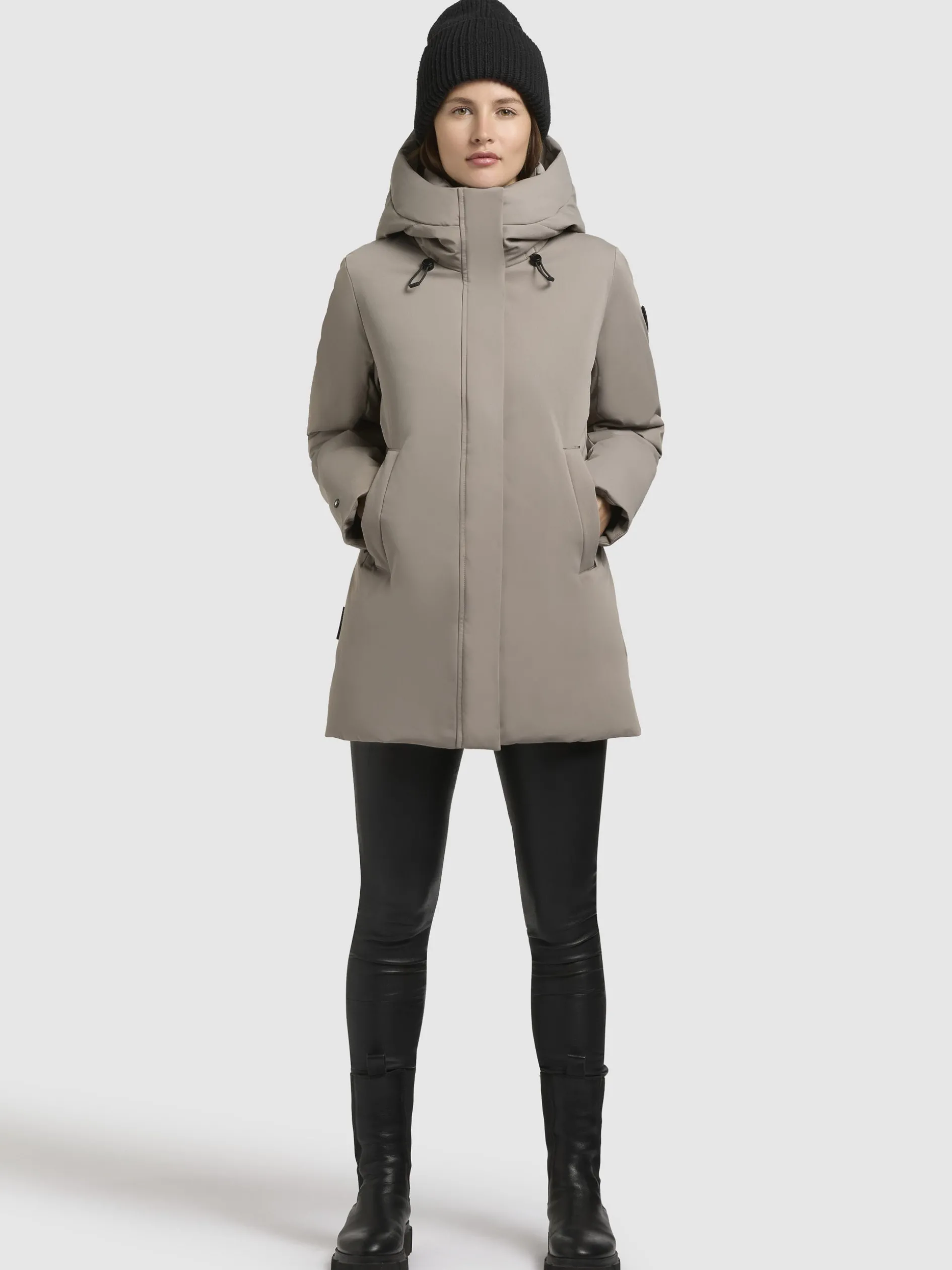 Jacke PALLA Graubeige