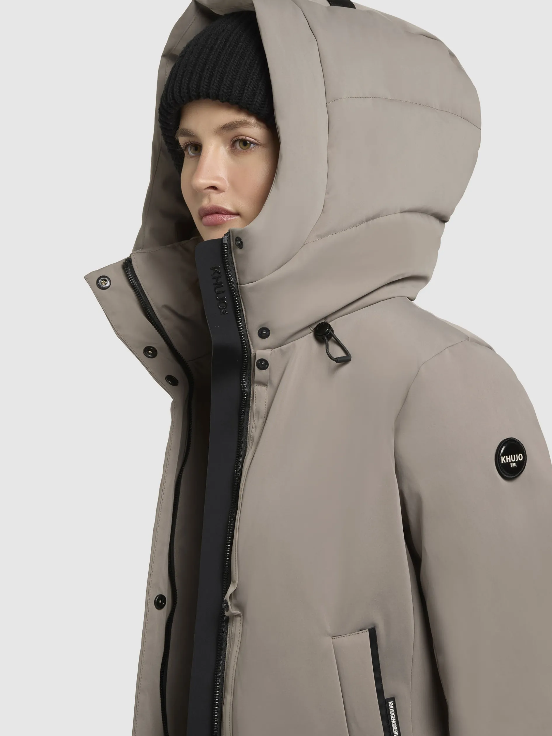 Jacke PALLA Graubeige