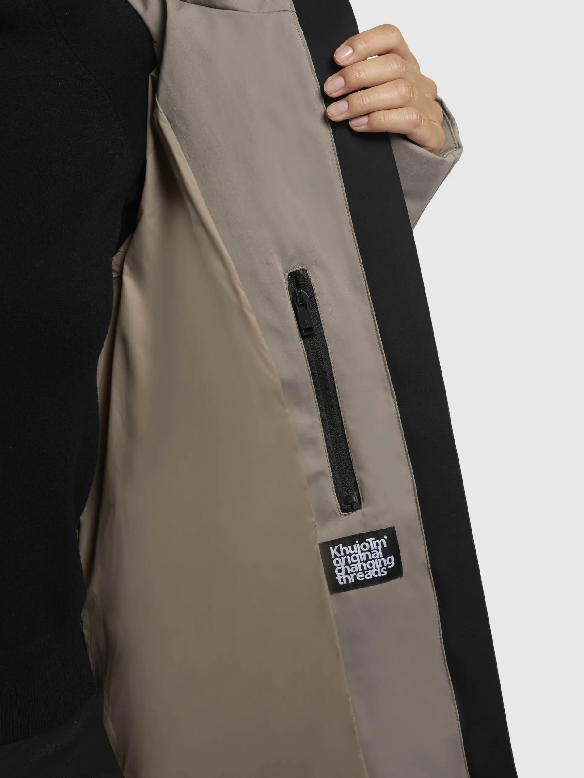 Jacke PALLA Graubeige
