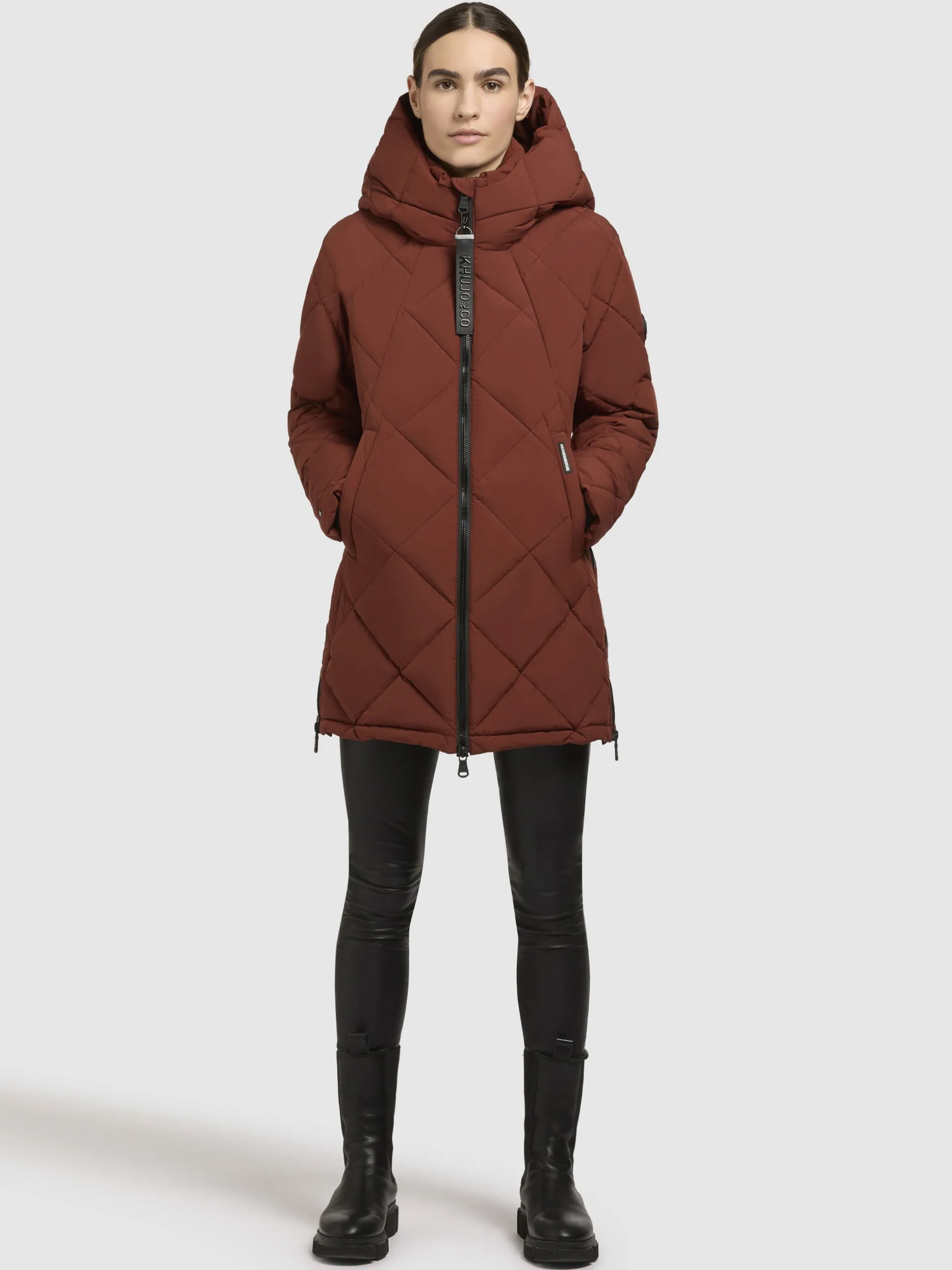 Jacke PEBB Dunkelrot