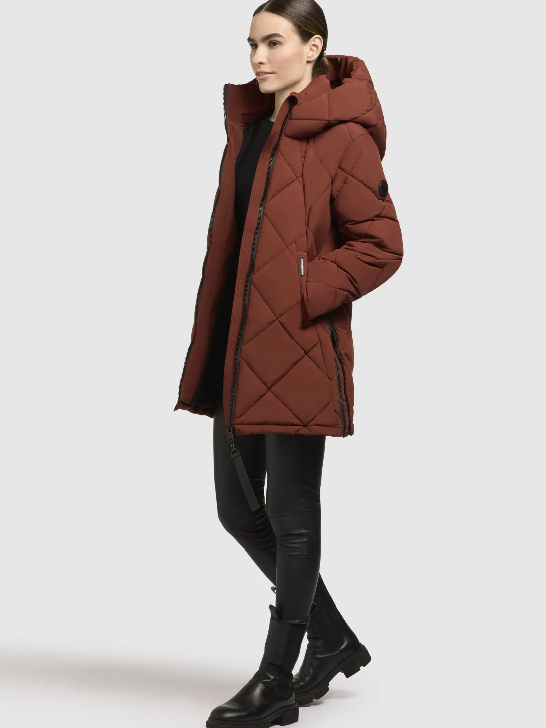 Jacke PEBB Dunkelrot