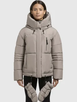 Jacke PEEKE Graubeige