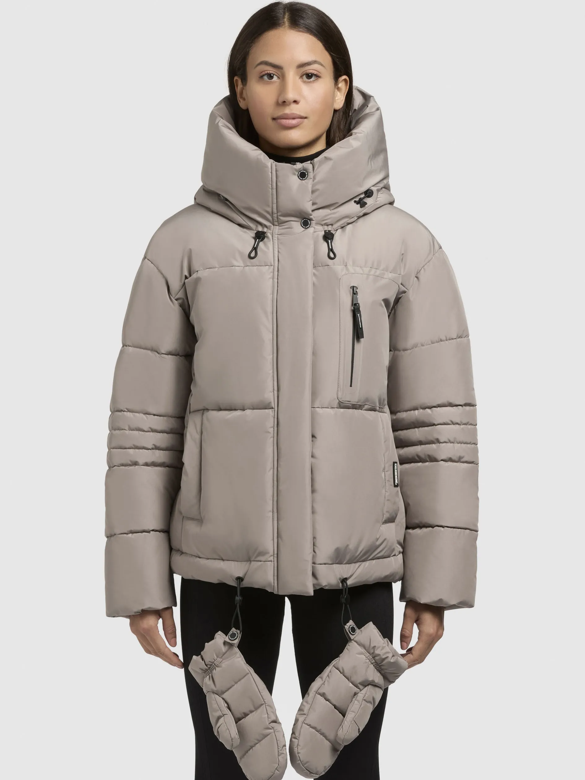 Jacke PEEKE Graubeige