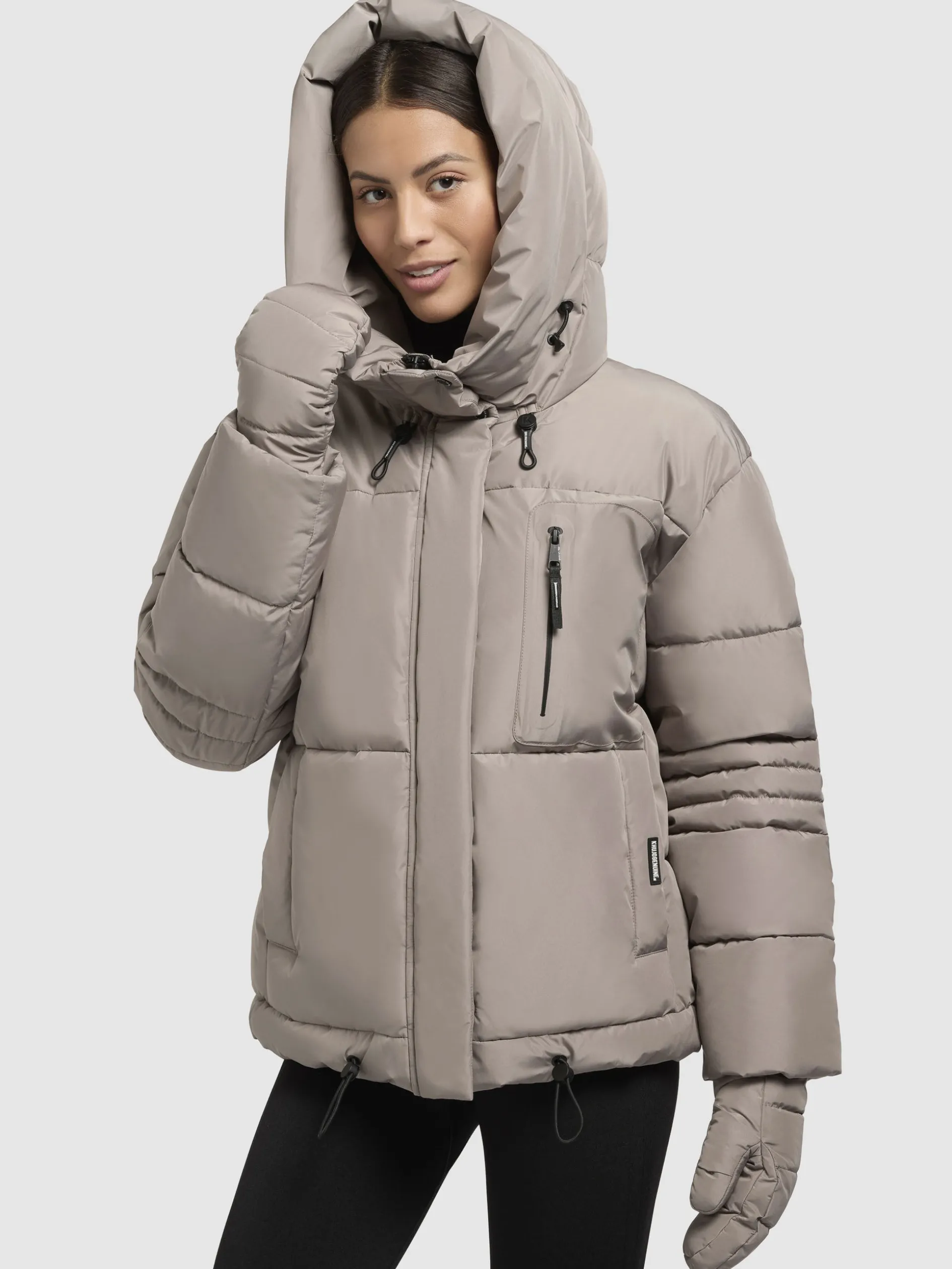 Jacke PEEKE Graubeige
