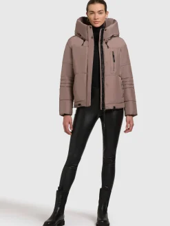 Jacke PEEKE Taupe