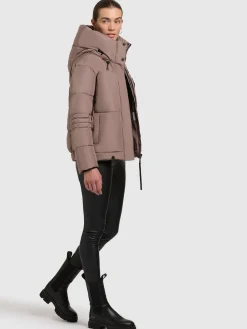 Jacke PEEKE Taupe