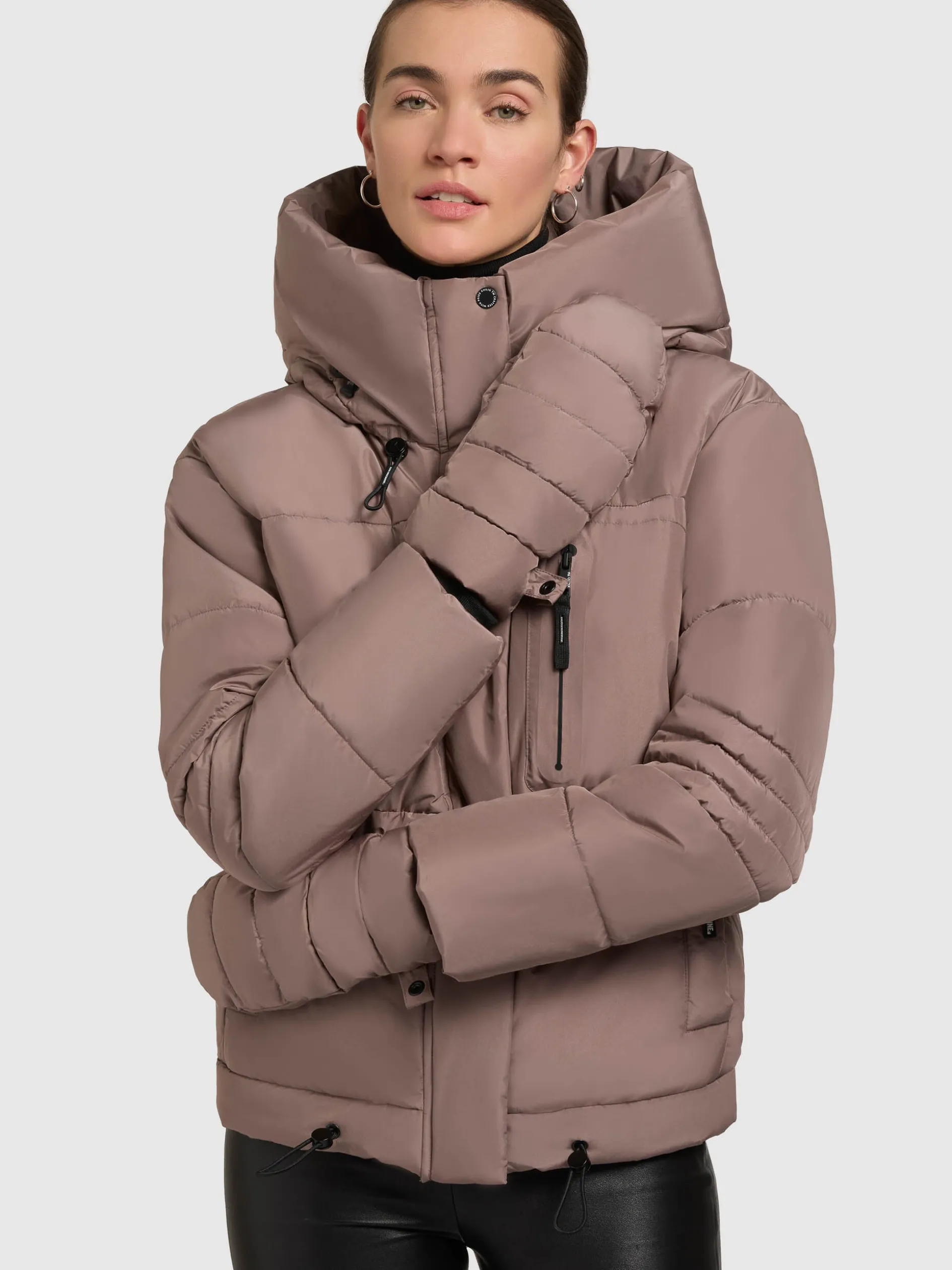 Jacke PEEKE Taupe