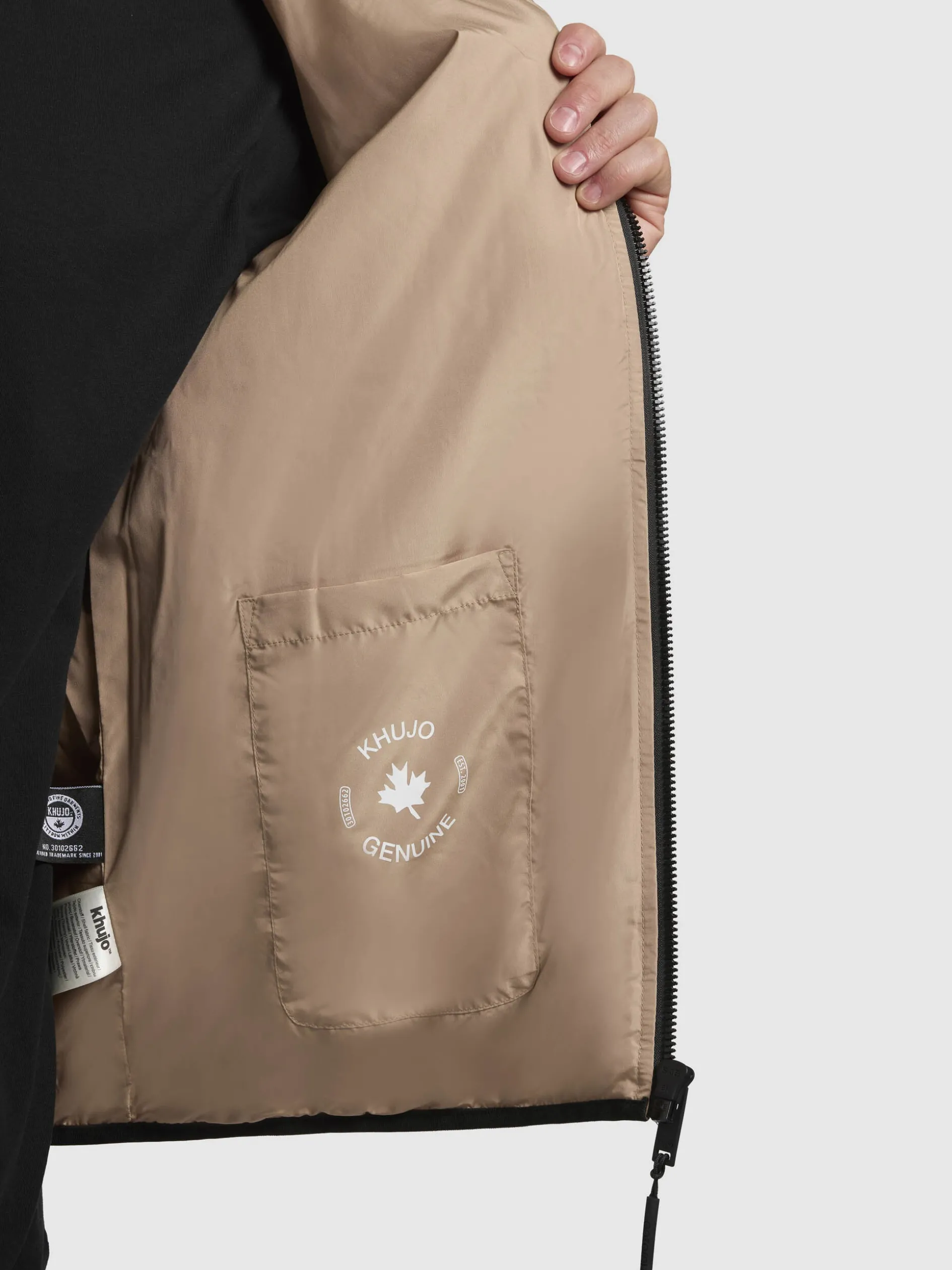 Jacke RHEIN Kamel