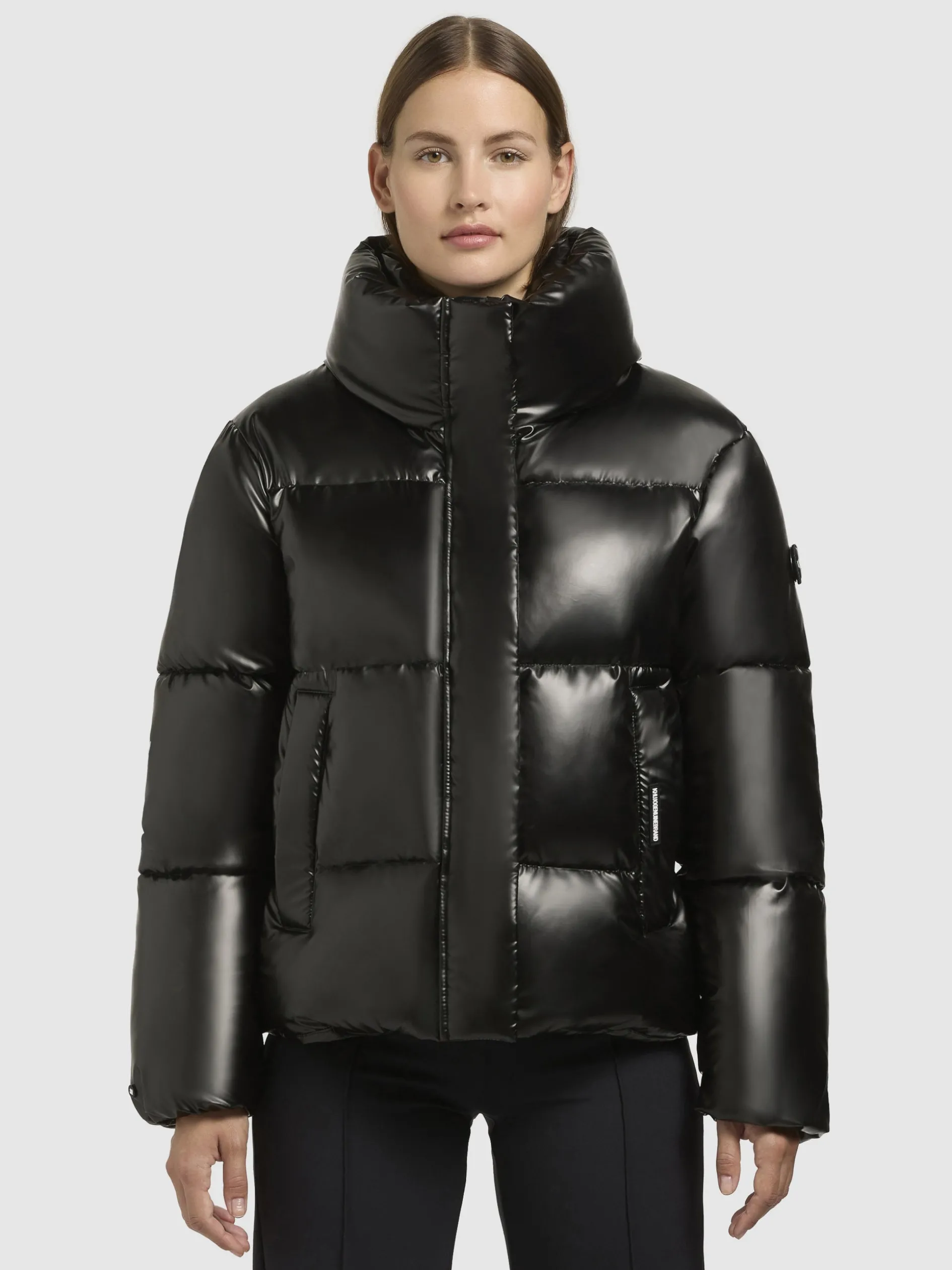 Jacke RINJA SHINY Dunkelgrau