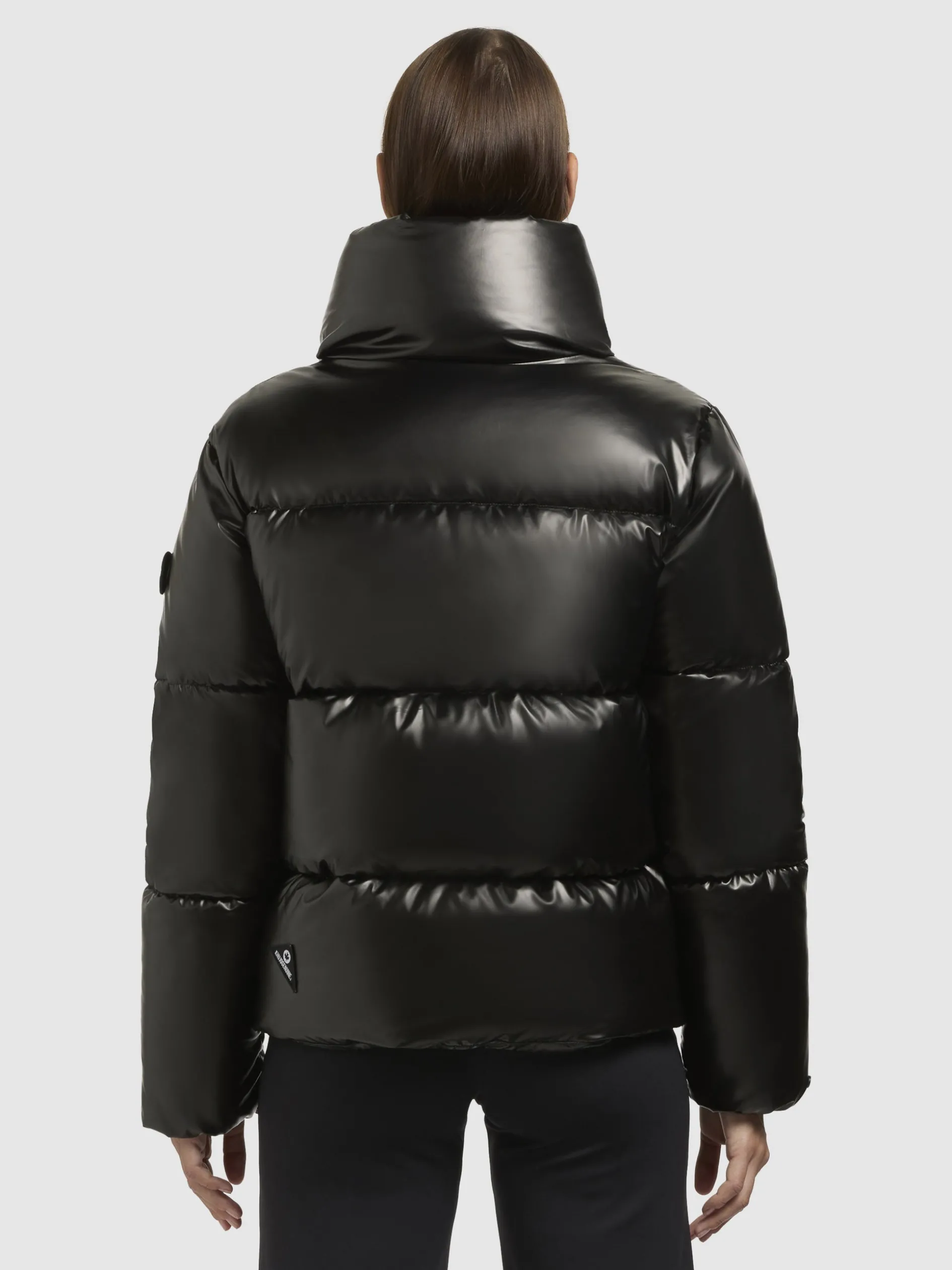 Jacke RINJA SHINY Dunkelgrau