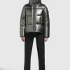 Jacke RINJA SHINY Grau