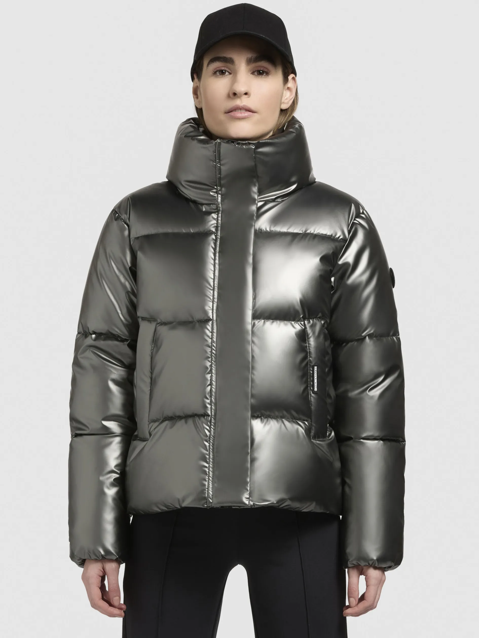 Jacke RINJA SHINY Grau