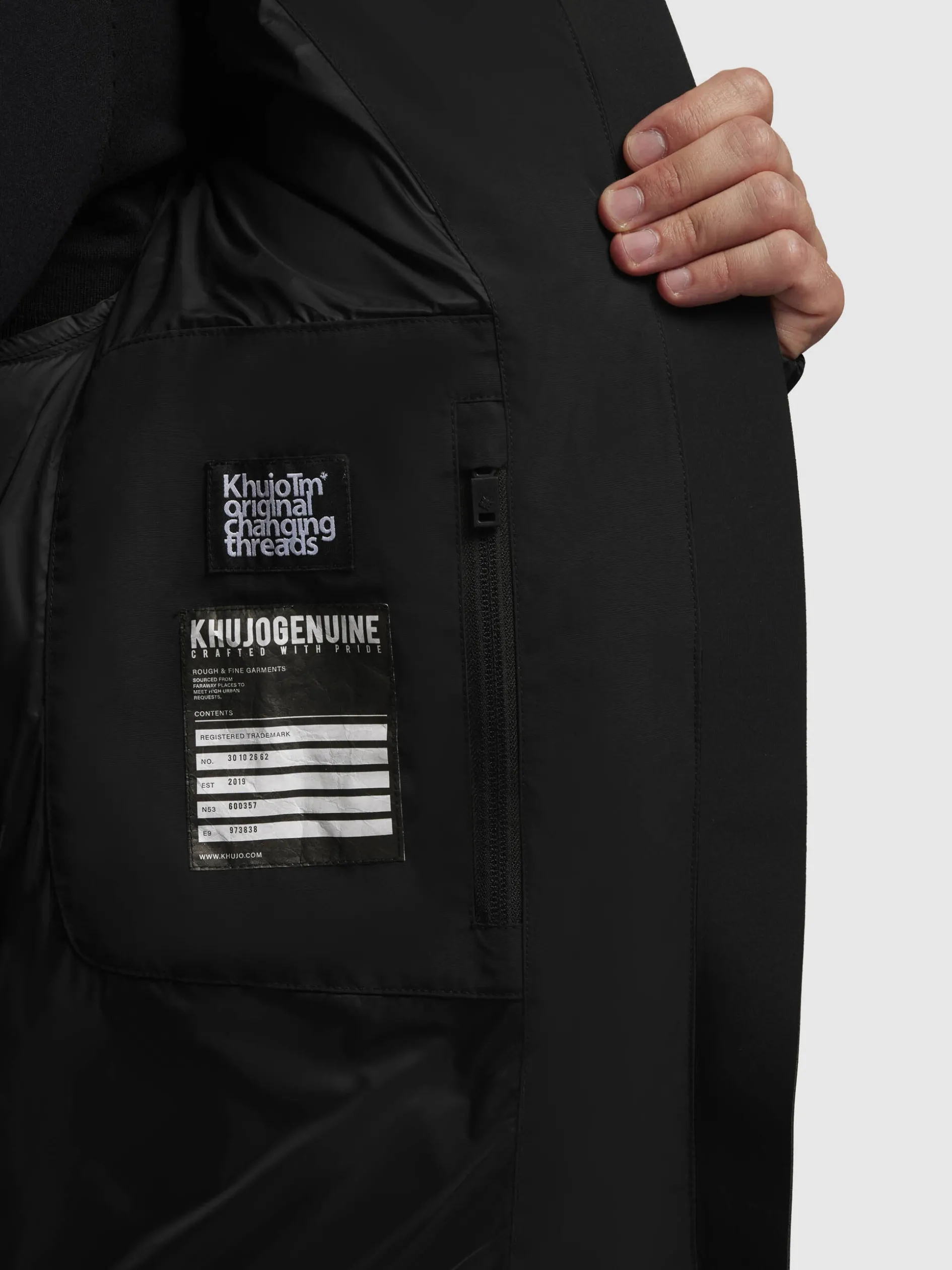 Jacke ROAN Dunkelgrau