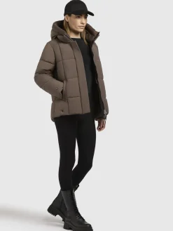 Jacke RULA Taupe dunkel