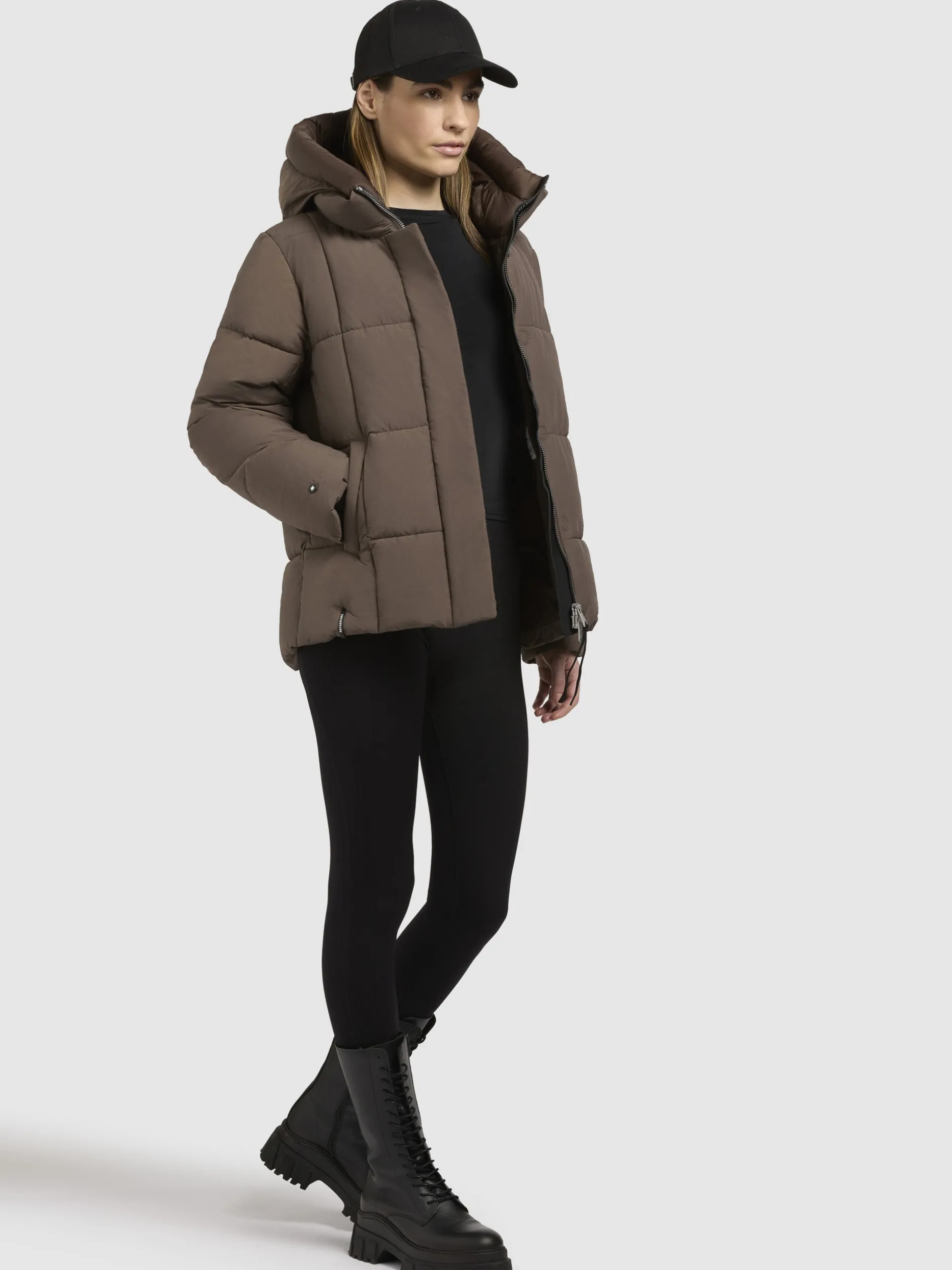 Jacke RULA Taupe dunkel