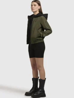 Jacke SEEAM Olivgrün