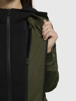 Jacke SEEAM Olivgrün